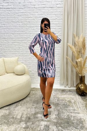 Šarena kratka haljina