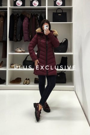 Bordo jakna - duži model