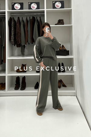 Maslinasta komplet trenerka