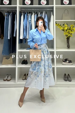 Suknja od viskoze na lastiš