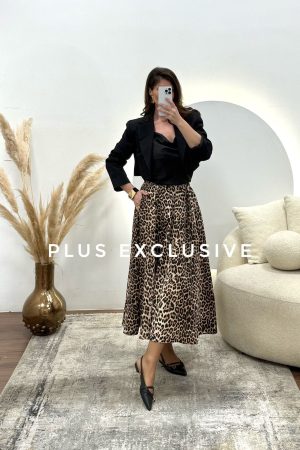 Pamučna suknja na lastiš