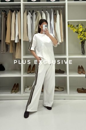 Bela pamučna trenerka