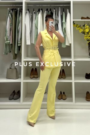 Žuti komplet sa prslukom