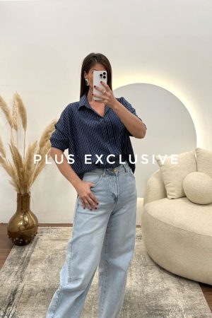 Teget bluza na pruge