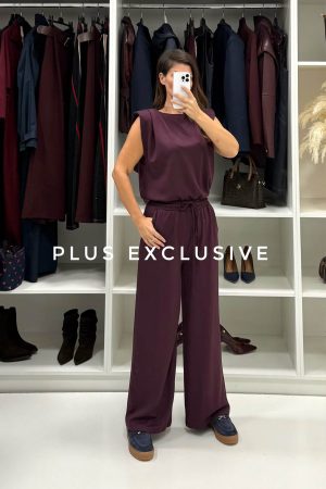 Bordo bluza sa naramenicama